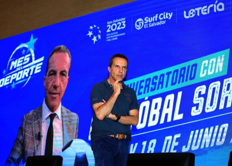 Lotería Nacional trae al comentarista español Cristóbal Soria para un conversatorio de fútbol como antesala a San Salvador 2023