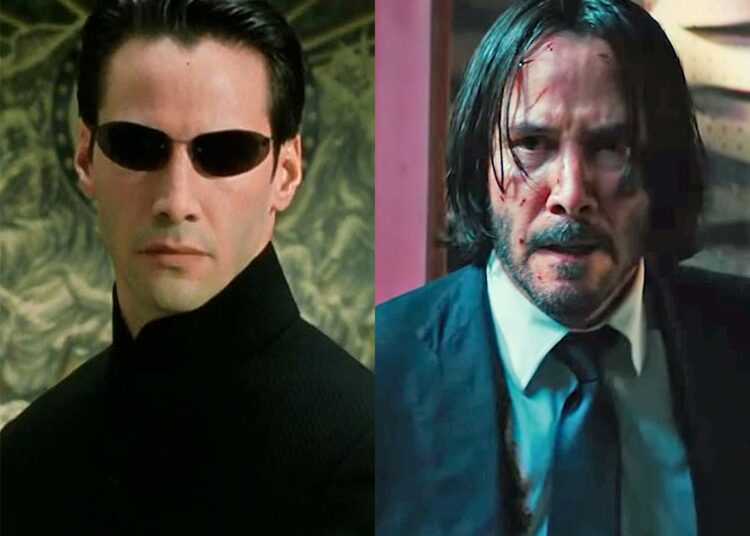 Keanu Reeves elige las películas favoritas de su carrera