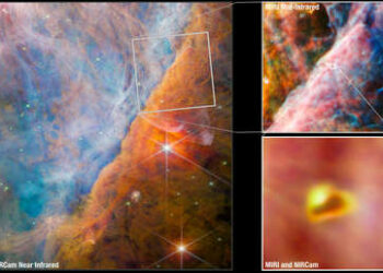El telescopio James Webb descubre un nuevo compuesto de carbono en la nebulosa de Orión