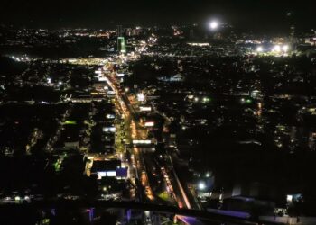 Avanzan obras de renovación vial del bulevar Los Próceres