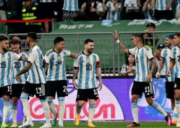 (VIDEO) Argentina vence en amistoso a Australia con gol más rápido de la carrera de Messi