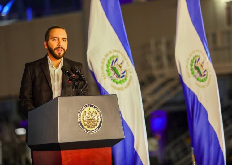 Presidente Nayib Bukele recibe un 90 % de aprobación de la población