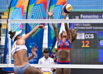 San Salvador 2023 arrancó con emocionantes triunfos en tenis de mesa y voleibol de playa