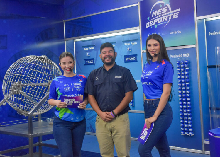 Lotería dedica sorteo a los Juegos Centroamericanos y del Caribe, San Salvador 2023, voluntariado