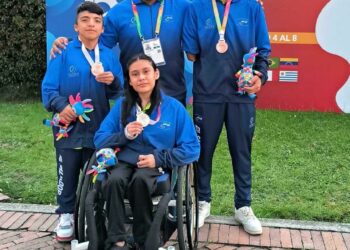 Para tenis de mesa obtuvo las primeras medallas en los Juegos Parapanamericanos Juveniles 2023