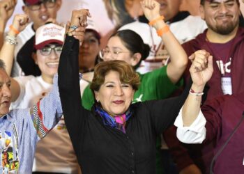 El partido Morena del presidente Manuel Andrés López Obrador vence las elecciones regionales en el Estado de México