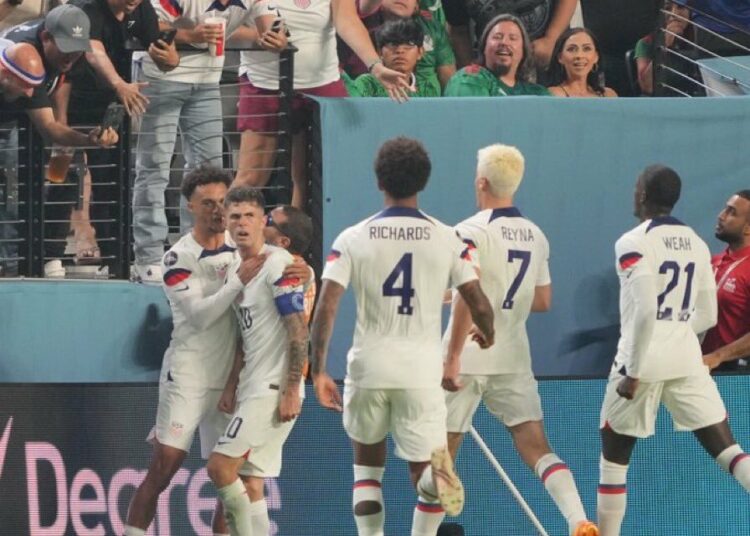 Estados Unidos derrota a México 3-0 y jugará la final de Liga de Naciones ante Canadá