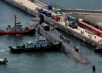 EEUU despliega submarino nuclear en Corea del Sur tras prueba del Norte