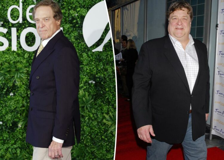 John Goodman lució irreconocible tras perder 90 kilos