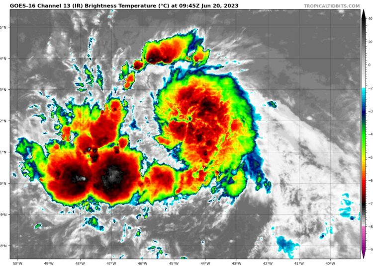 Tormenta Bret es el posible primer huracán en el Caribe