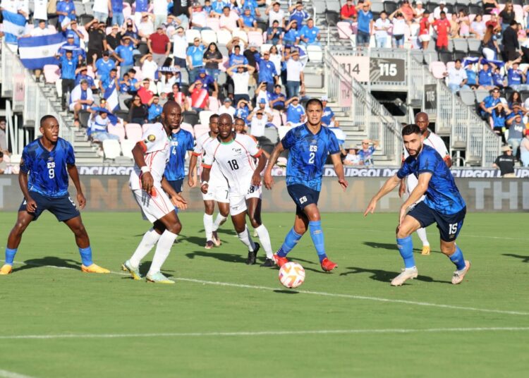 El Salvador pierde ante Martinica en su debut en Copa Oro 2023
