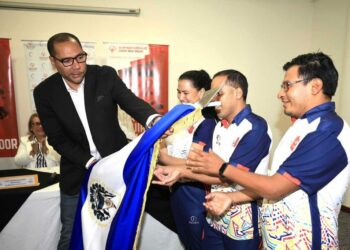 INDES entregó pabellón a delegación de Olimpiadas Especiales que participará en los Juegos Mundiales de Verano