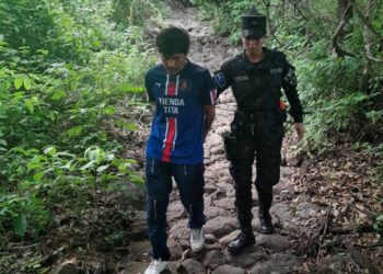 Desde las montañas de Conchagua, la PNC sustrajo a marero