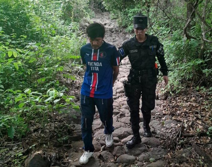 Desde las montañas de Conchagua, la PNC sustrajo a marero