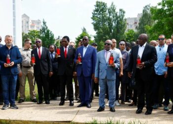 Rusia bombardeó Kiev con misiles hipersónicos en plena visita de siete líderes africanos en misión de paz