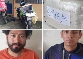 Motociclistas ocupaban la fachada de «delivery» para movilizar droga