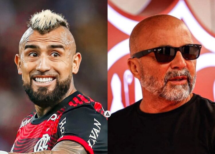 La despiadada crítica de Arturo Vidal a Sampaoli tras su salida del Flamengo