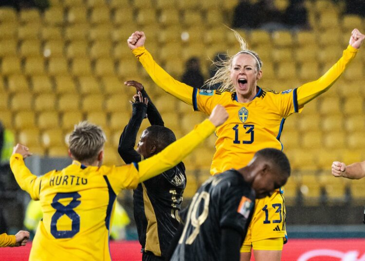 Amanda Ilestedt da a Suecia la victoria 2-1 sobre Sudáfrica en Mundial femenino