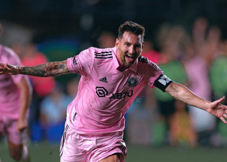 (VIDEO) El nuevo récord que consiguió Messi con Inter Miami ante Atlanta United