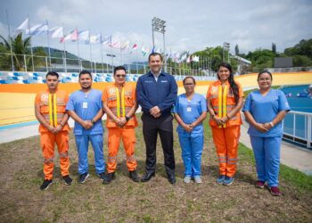 Ministerio de Salud no registra lesiones graves en atletas de San Salvador 2023