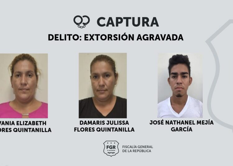 Ordenan captura de tres pandilleros responsables de extorsionar a una persona