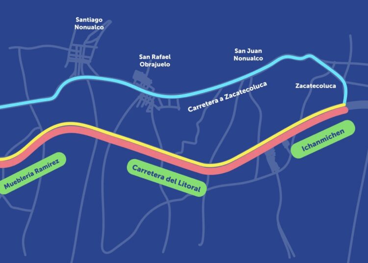 Anuncian paso restringido en carretera del Litoral este martes 4 y miércoles 5, por desarrollo de competencias de ciclismo
