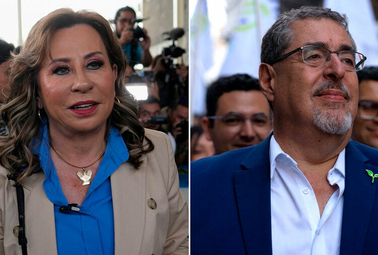 Los candidatos a la presidencia retoman campañas mientras se alista una dura segunda vuelta en Guatemala
