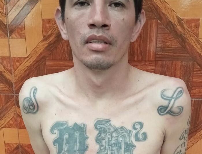 Capturan a pandillero que no portaba DUI para evadir la justicia