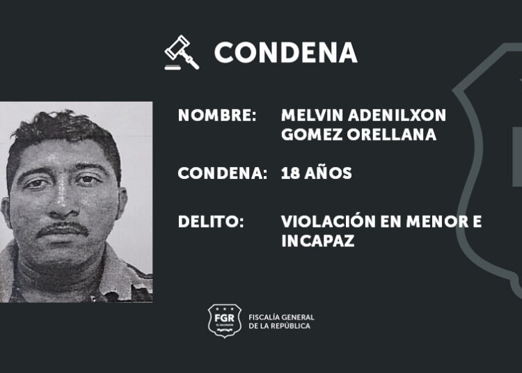 Sujeto pasará 18 años en la cárcel por abusar en varias ocasiones a una niña