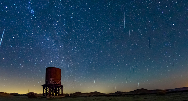 Dos lluvias de meteoritos alcanzarán su punto máximo en la noche de este domingo