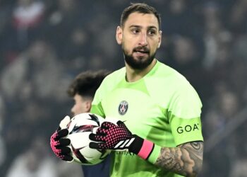 El portero de PSG Ginaluigi Donnarumma en riesgo con el arribo de Luis Enrique como nuevo DT