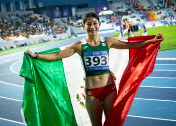 Mexicana Laura Galván, oro y récord centroamericano en 10 mil metros