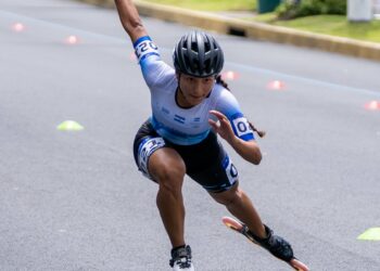 La patinadora salvadoreña Ivonne Nóchez gana su tercera medalla de bronce