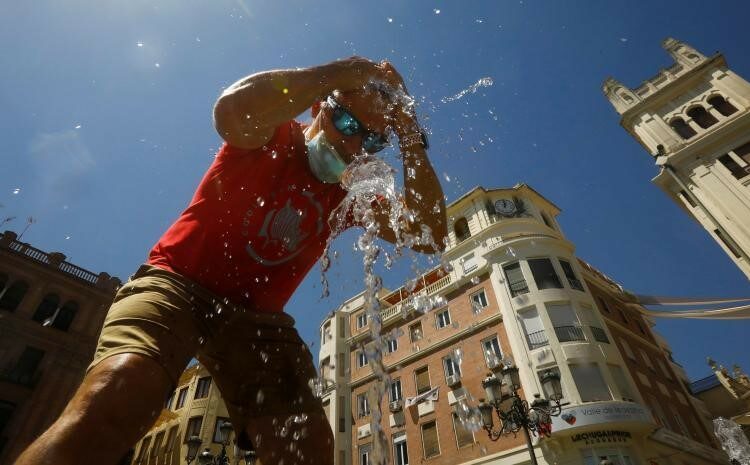 España en alerta por ola de calor de hasta 45 grados Celcius