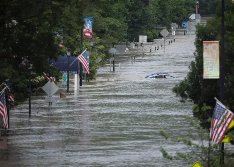 Evacuaciones en el noreste de EE.UU. por graves inundaciones