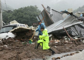Cifra de muertos por inundaciones en Corea del Sur sube a 37