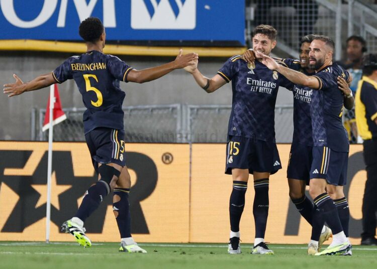 Real Madrid venció 3-2 al Milan en su estreno en la pretemporada