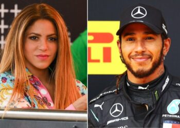 Shakira se fue de fiesta en Londres después de ver a Lewis Hamilton en el gran premio de Silverstone