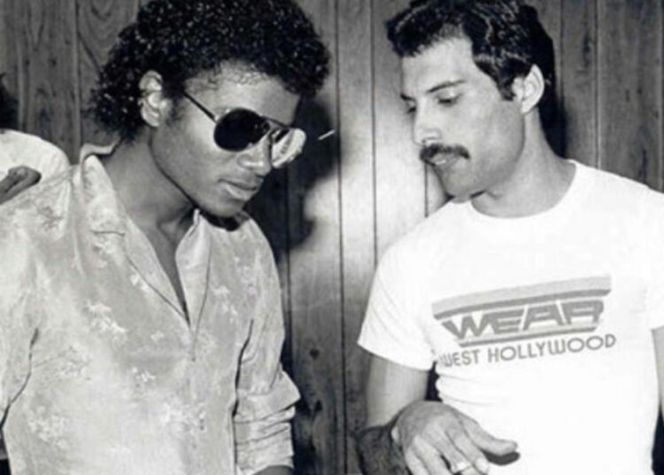 La colaboración inconclusa de Freddie Mercury y Michael Jackson