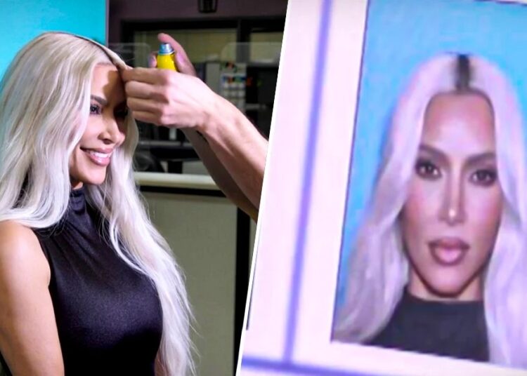 Kim Kardashian lleva a su maquillista y equipo de iluminación para sacar licencia de conducir