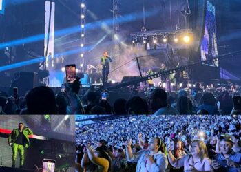 Grupo Firme y sus Amigos son los responsables de que los salvadoreños vivieran una noche inolvidable en el Estadio Cuscatlán