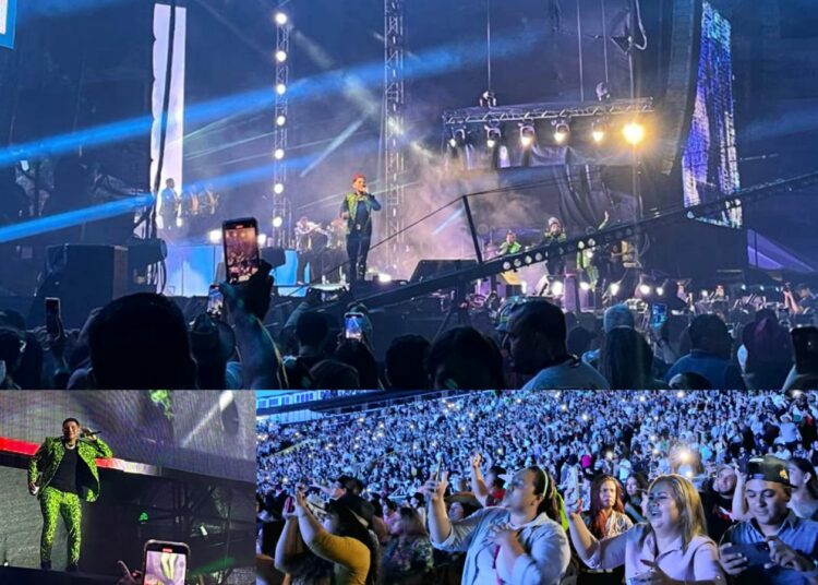 Grupo Firme y sus Amigos son los responsables de que los salvadoreños vivieran una noche inolvidable en el Estadio Cuscatlán