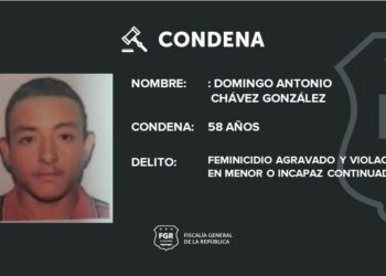 Hombre es condenado a pasar 58 años de prisión por haber estrangulado a su suegra