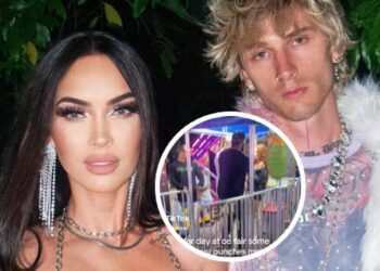 (VIDEO) Megan Fox y Machine Gun Kelly fueron agredidos en una feria de California mientras tenían una cita