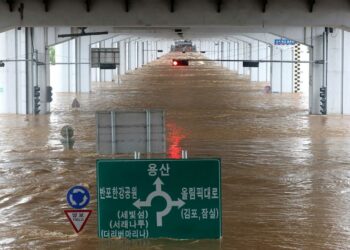 Corea del Sur: inundaciones dejan más de 20 personas muertas
