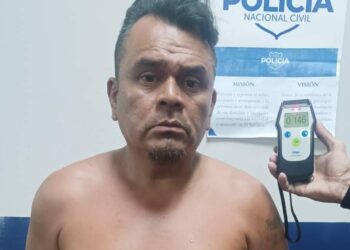 Capturan a hombre que provocó accidente de tránsito en estado de ebriedad