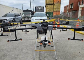 Decomisaron tres drones sofisticados que pretendían ingresar drogas y armas a la cárcel más violenta de Ecuador