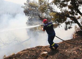 Grecia sufre devastadores incendios forestales en medio de la ola de calor en Europa