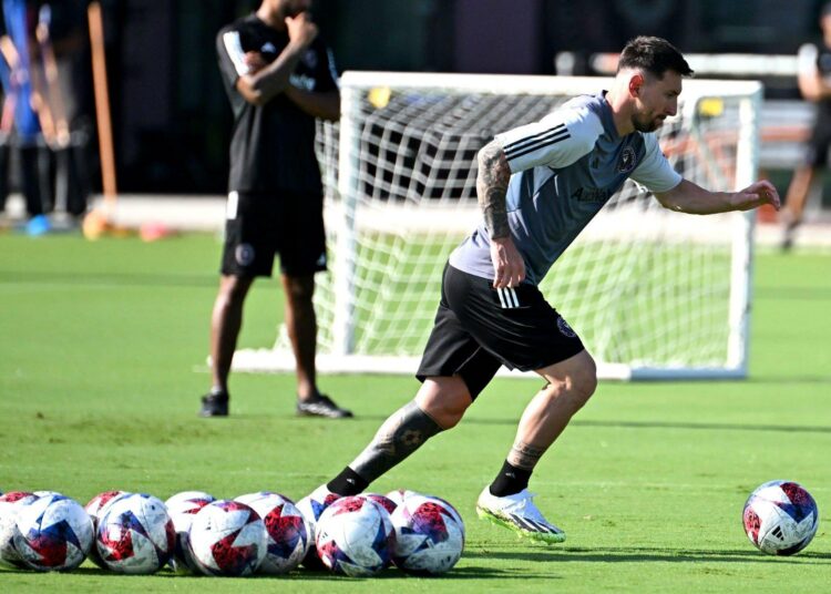 Todo listo para el esperado debut de Messi con el Inter Miami