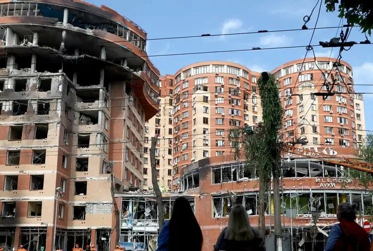 Ucrania informó que el consulado chino en Odesa impactado por misil ruso